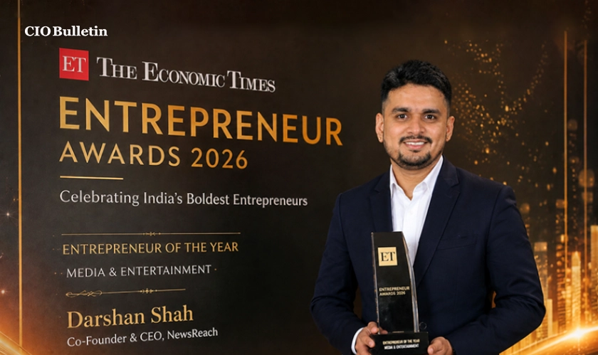  Darshan Shah Wins ET Entrepreneur of the Year 